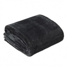 Ultra Soft Velvet Queen Size Blanket 350gsm Charcoal (By Bianca) $99.95